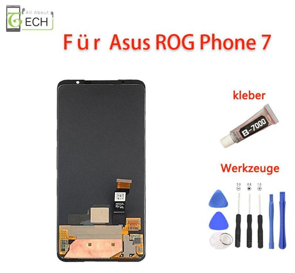 Für Asus ROG Phone 7 / 7 Ultimate LCD Display (OLED) Produktbild 