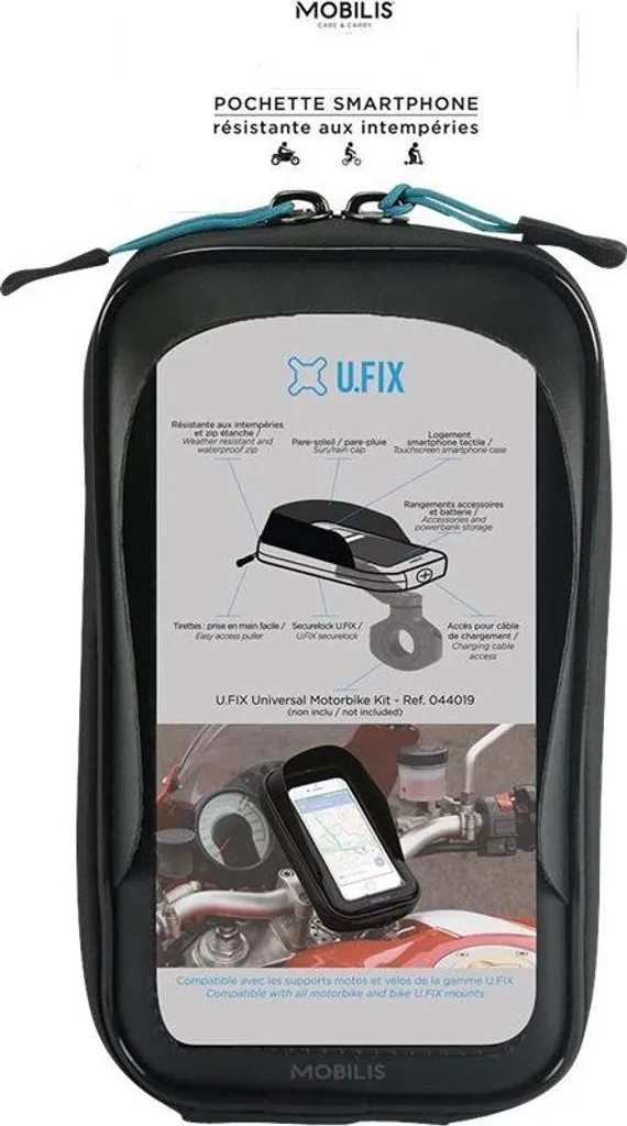 Protégez votre Smartphone de la Pluie et de la Boue avec Mobilis U.FIX