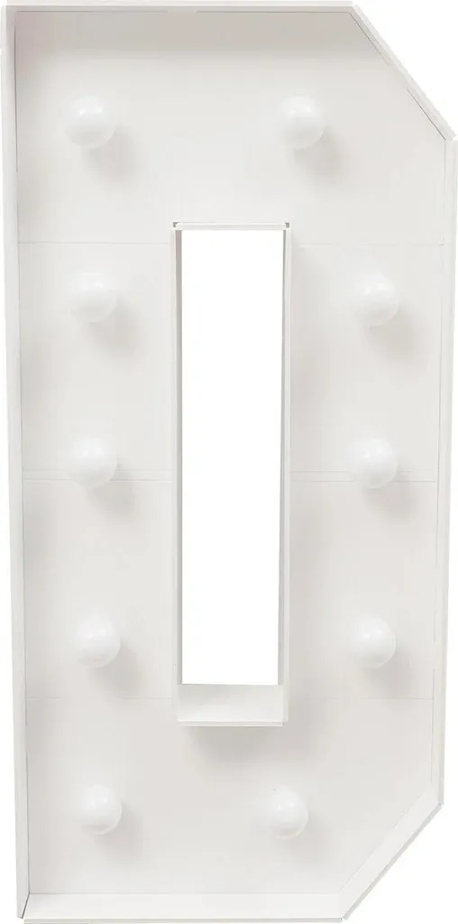 Acquista Lettera D LED Luminosa - Luce Calda 3000K Struttura Robusta