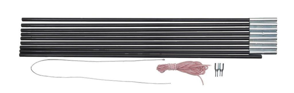 BasicNature Glasfaserstab 5,5 m x 9,5 mm 9 Segmente Produktbild 