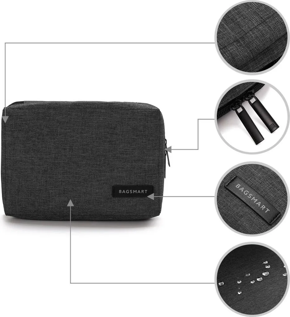 Pochette de Rangement pour Accessoires Électroniques et Câbles de Voyage