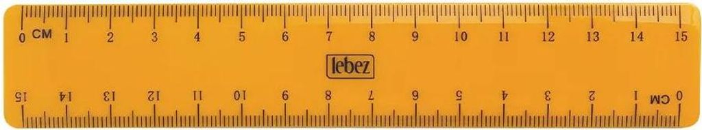 Lebez 81072 Lineal-Set 36 Stück(e) Kunststoff