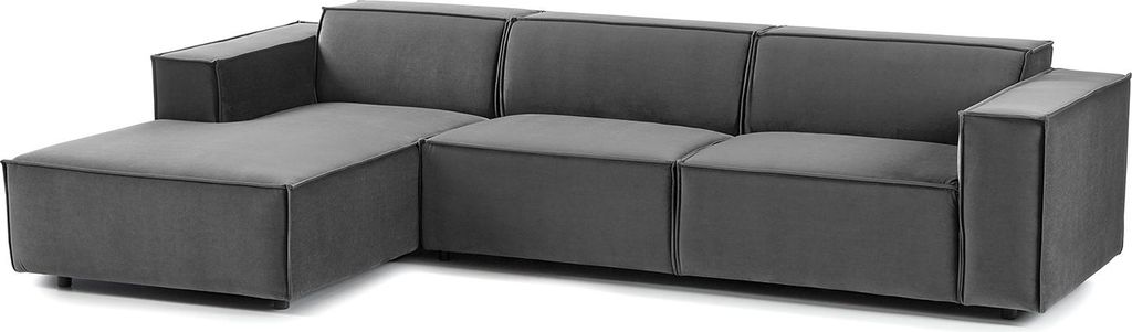 home24 Ecksofa mit Longchair