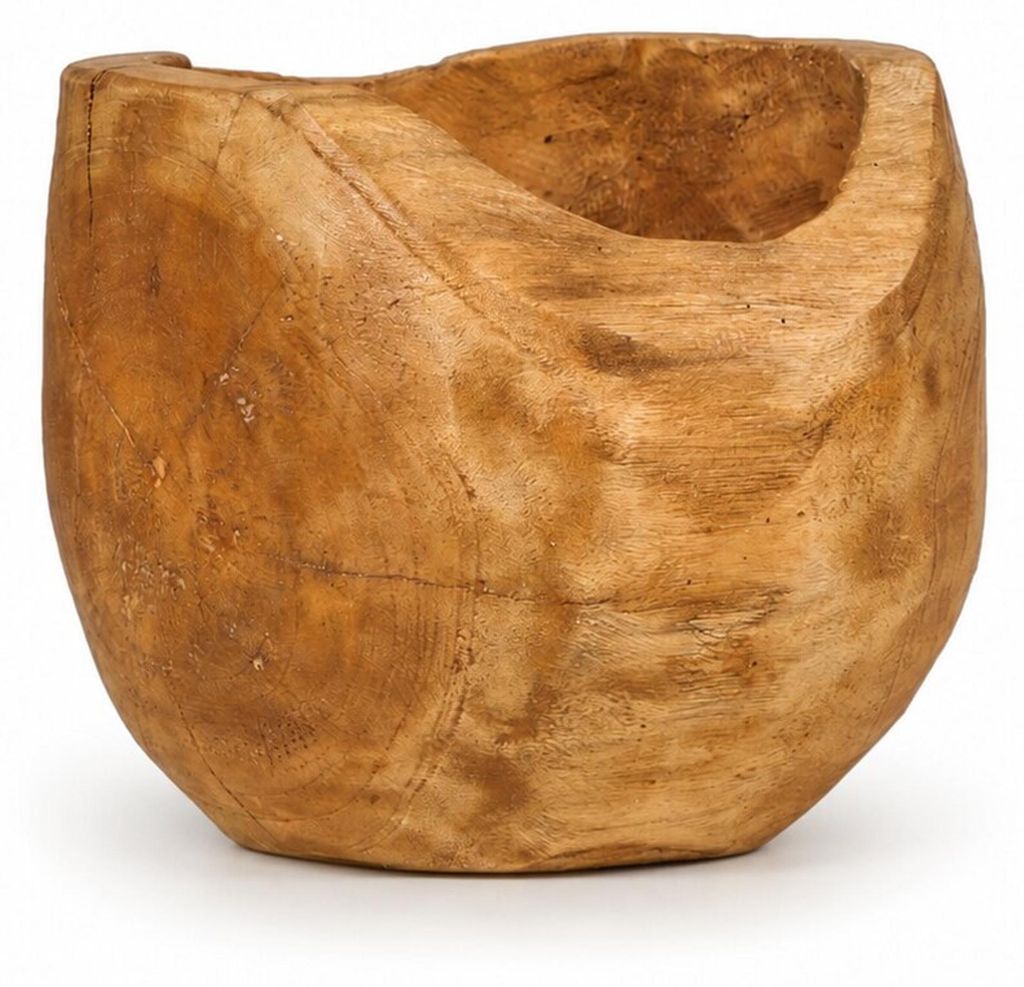 WURZELHOLZ ÜBERTOPF "LIVA" | Teak, 30 cm | Teakholz Produktbild 