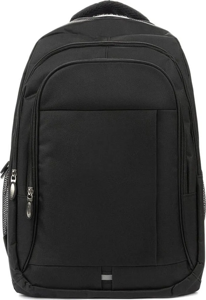 Sac à dos Homme Noir Confortable avec Bretelles Matelassées