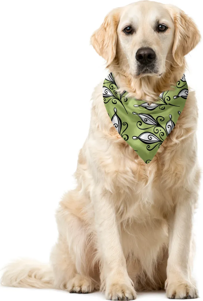 Recensione Bandana ABAKUHAUS 55x55cm: Verde Sempreverde per Pet