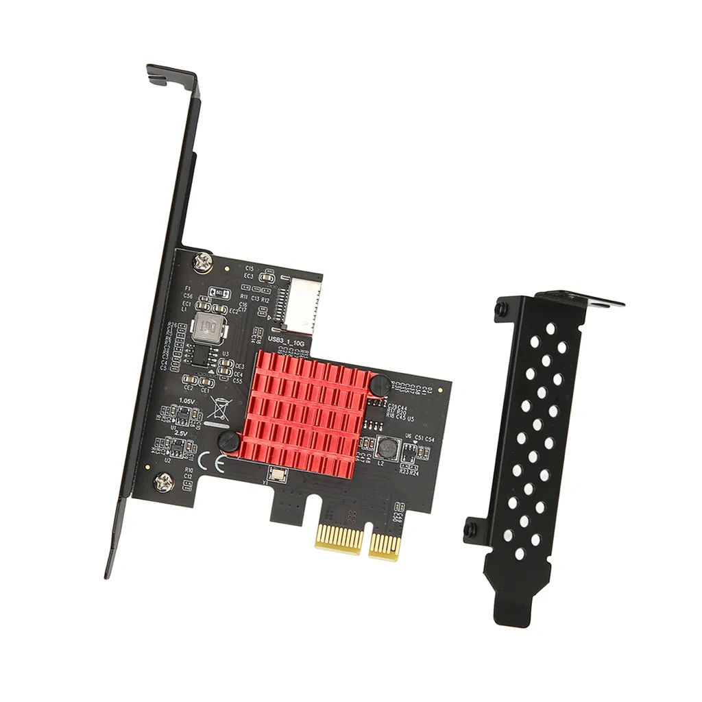 Carte d'extension USB 3.2 Type E pour fixer un port de façade inactif