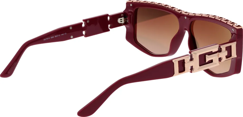 Guess GU7914 69G 58 Occhiali da Sole Donna Rossi Lenti  display picture 1