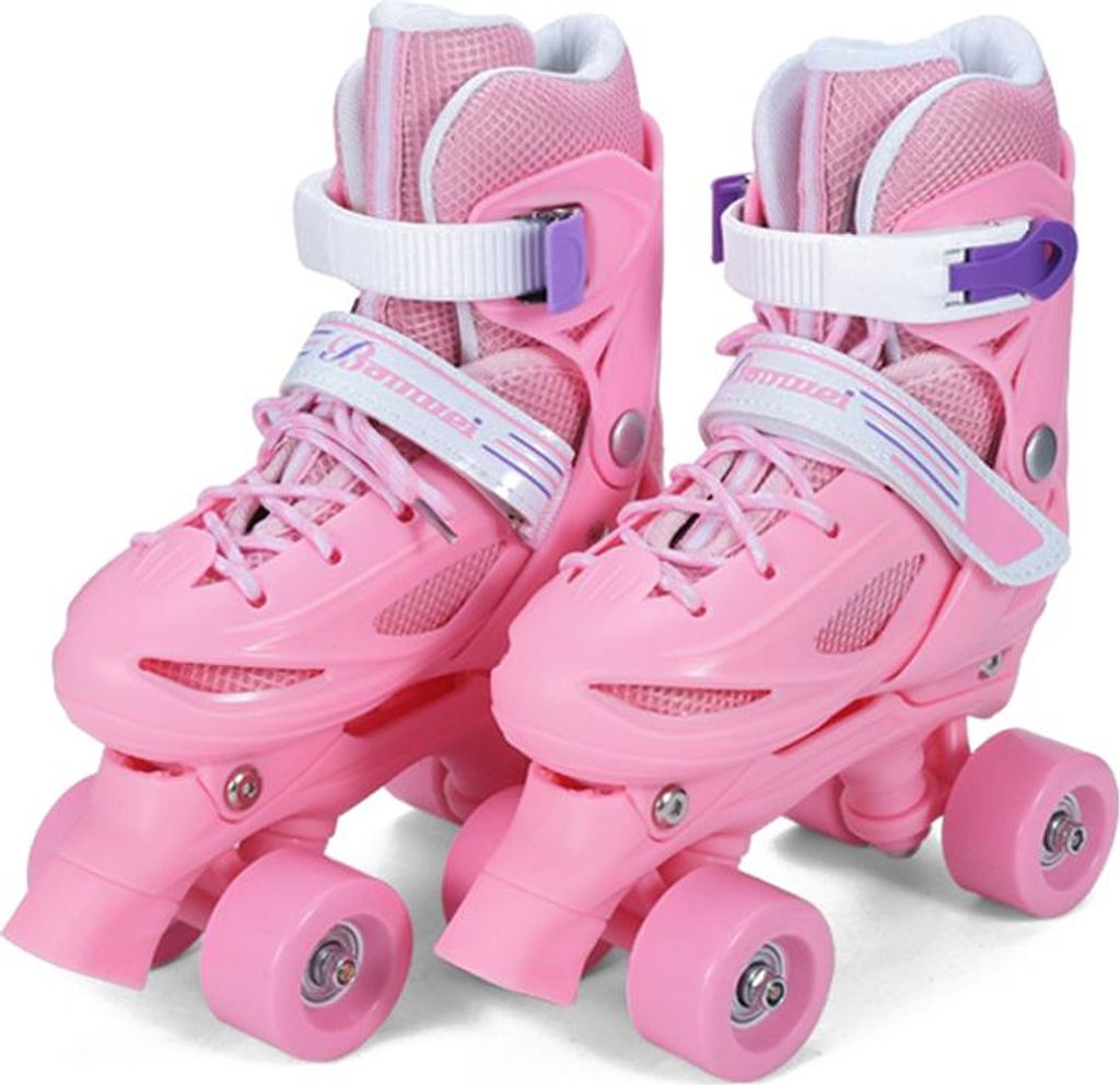 Atmungsaktive Skating-Schuhe Kinder Anfänger Roller Skating Schuhe Stabile Kinder Skates Einstellbare Szie Roller Skates