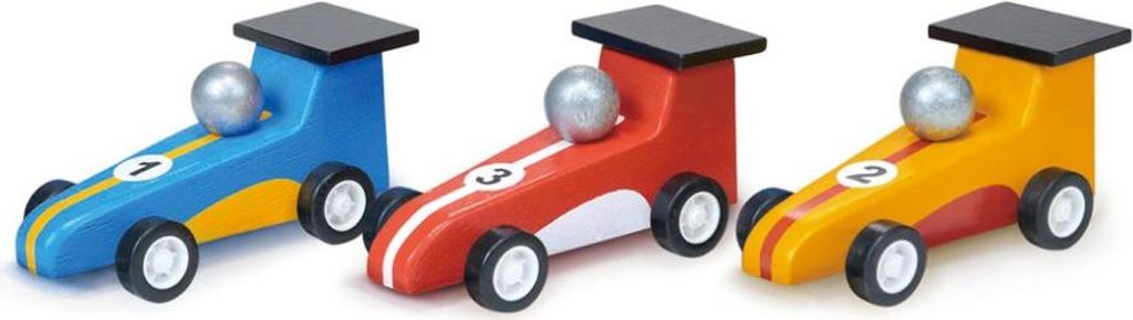 Mentari Spielzeug Rennwagen Pull-Back Set für Kinder