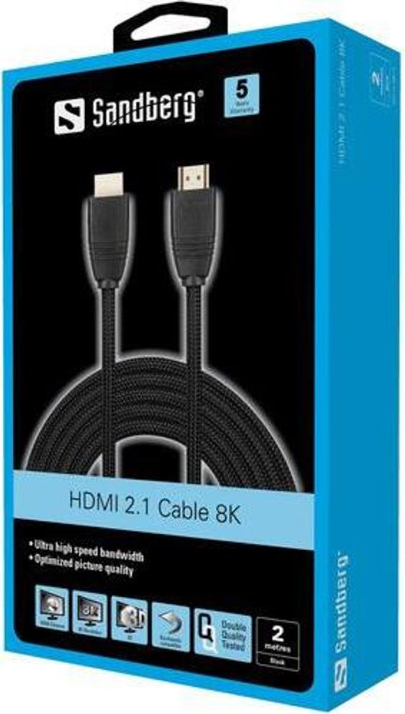 SANDBERG Highspeed - HDMI-Kabel mit Ethernet