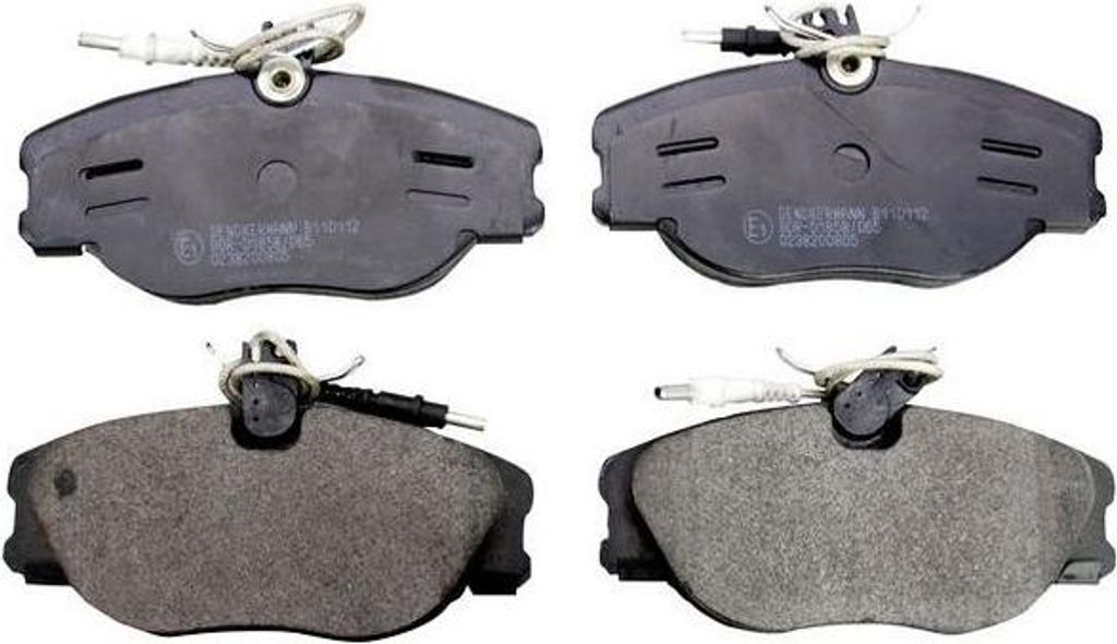 DENCKERMANN B110112 Bremsbelagsatz, Scheibenbremse OE 425453 kompatibel mit Evasion, Jumpy, Scudo, Ulysse, Zeta, 806, Expert