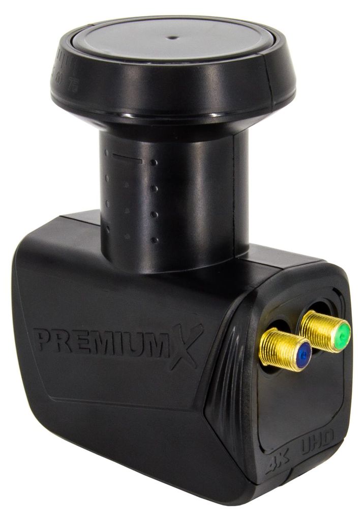 PremiumX Twin LNB PXT-SE Sat für 2 Teilnehmer DVB-S2 HDTV Produktbild 