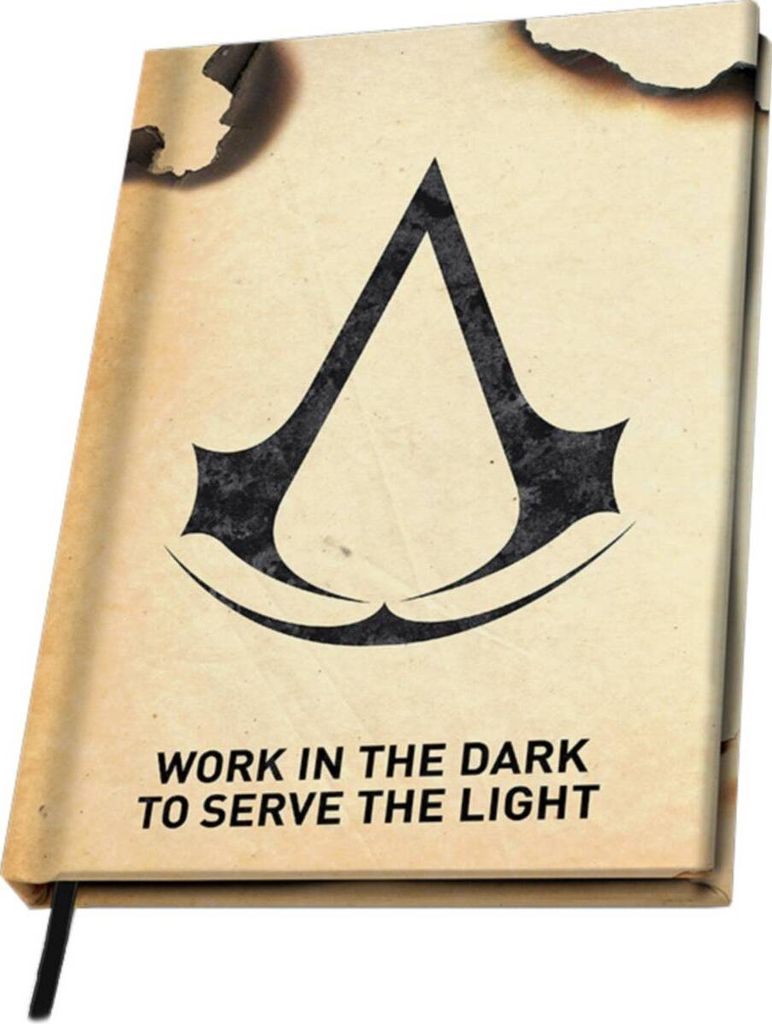Assassin's Creed - A5 Notebook "Crest" X4 Produktbild 
