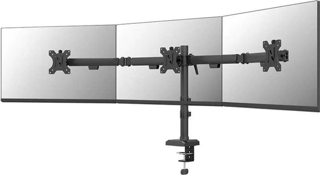 Neomounts DS60-600BL3 Braccio per monitor 10-27" - Fissaggio rapido - arresto a 180°