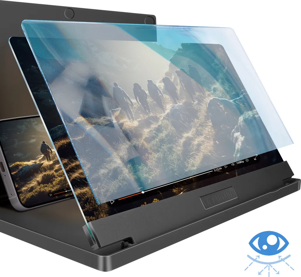 Supporto Ingranditore Smartphone Avizar 12" HD - Gadget Tech Nero - 3