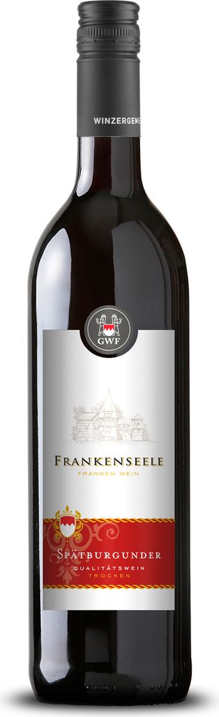 Frankenseele Spätburgunder QbA trocken 0,75l Produktbild 