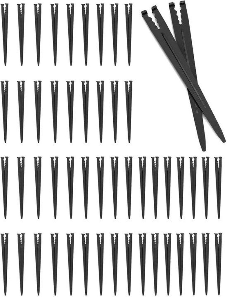 Mikro Tropfbuis Halter für 1/4 Zoll Schlauch 50 Stück Garten Bewässerung