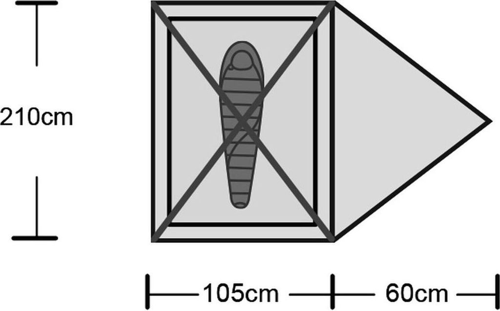 Origin Outdoors Zelt 'Snugly' 1 Person
