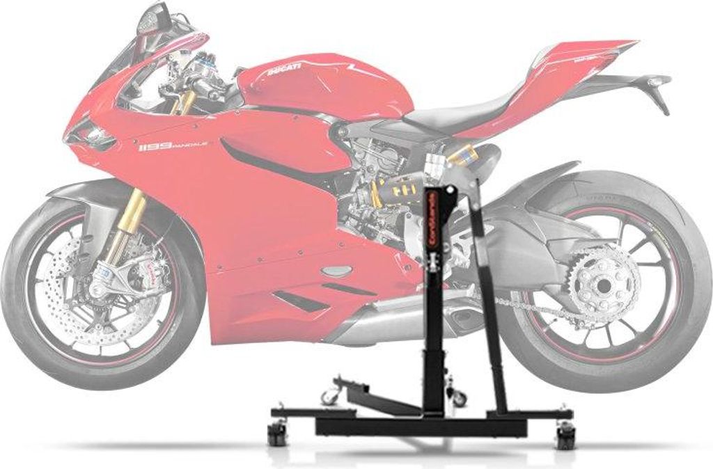 CS Power Evo-Zentralständer für Ducati 1299 Panigale 15-17 Schwarz