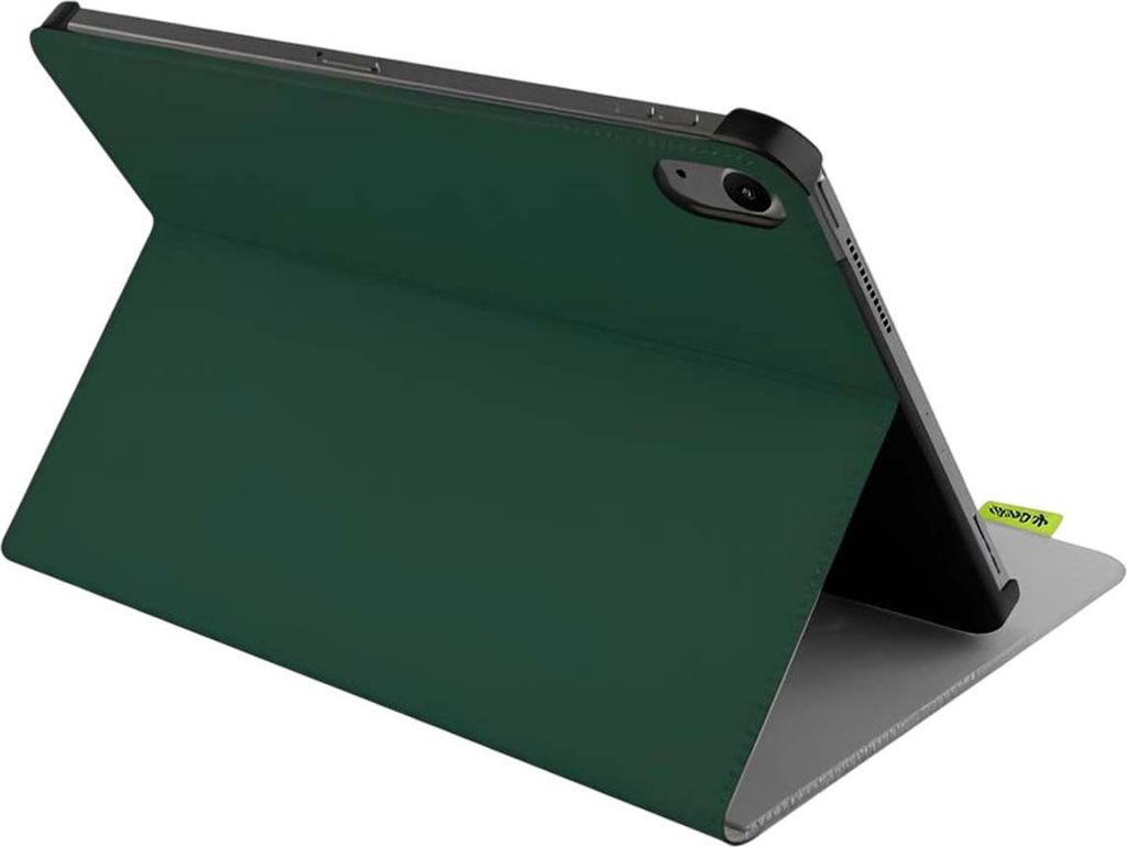 Gecko Covers - Tablet Hülle / Cover aus Apfelschale geeignet für iPad 2025 (11th Gen) / iPad 2022 (10th Gen) - Schlaf/Wach Funktion - Grün