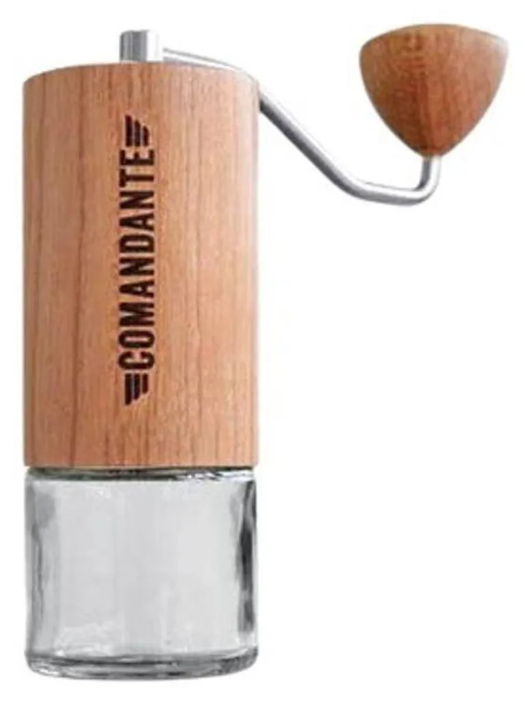 Moulin à Café de Voyage Comandante C40 MK4 - Mouture Précise et Bois