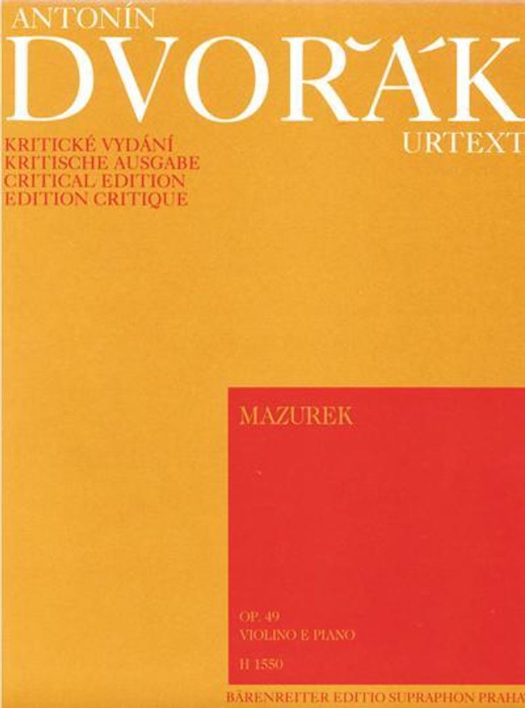 Mazurek op.49für Violine und Klavier