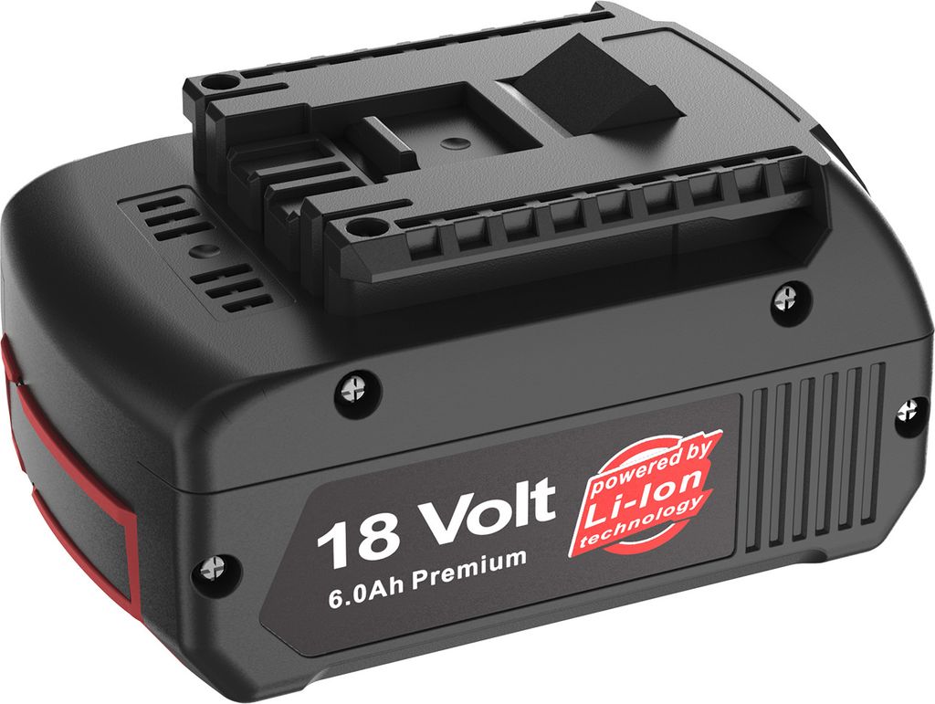 2x 18V 6,0Ah Li-Ion Akku Batterie Ersatzakkus Werkzeugakkus für Bosch BAT609 BAT609G BAT610 BAT610G BAT611 BAT612 BAT618 BAT618G BAT619 BAT619G BA...