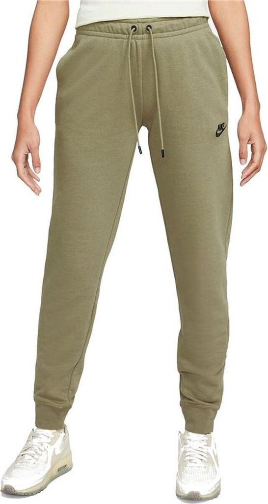 Lange Sporthose Nike DX2320-351 Olive Damen