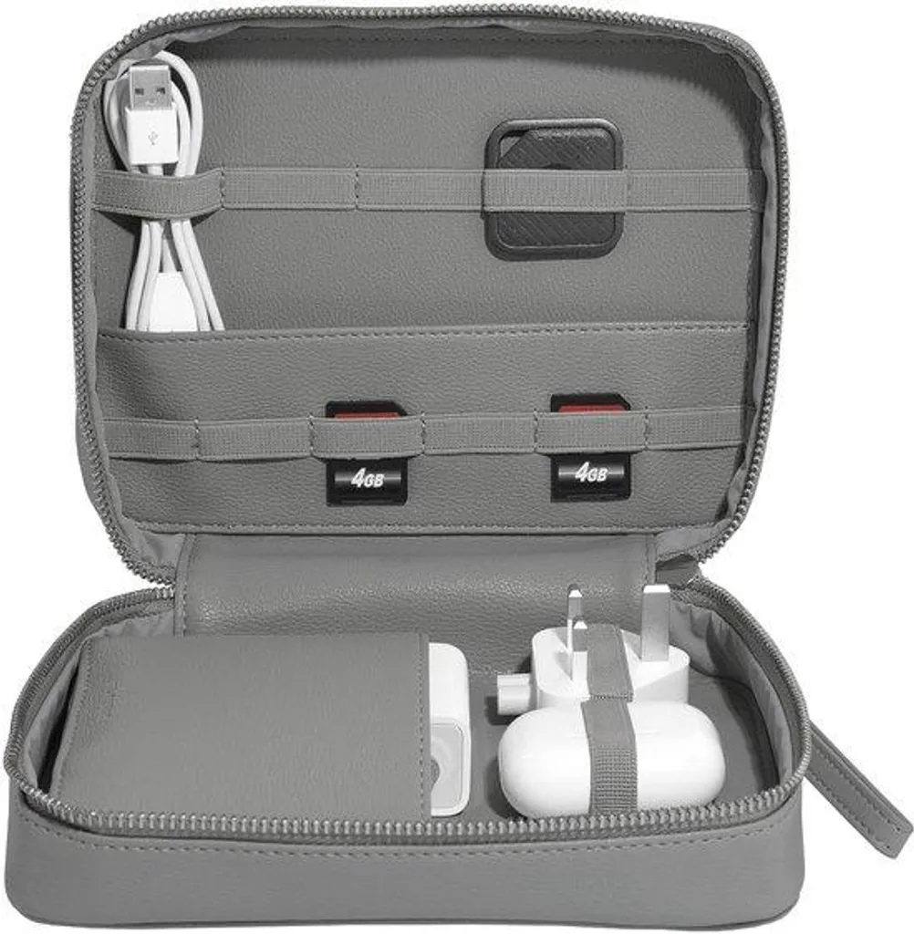 Support de câbles en métal gris moulure pour gestion de bureau propre