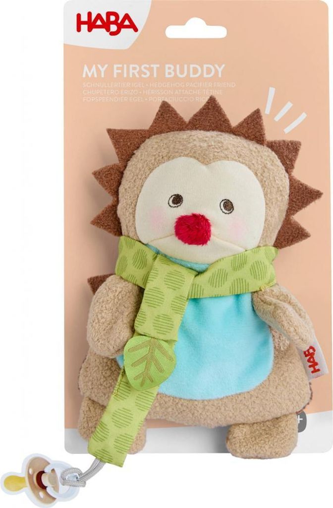 HABA Babywelt Schnullerkette Schnullertier Igel 2013405001 Produktbild 
