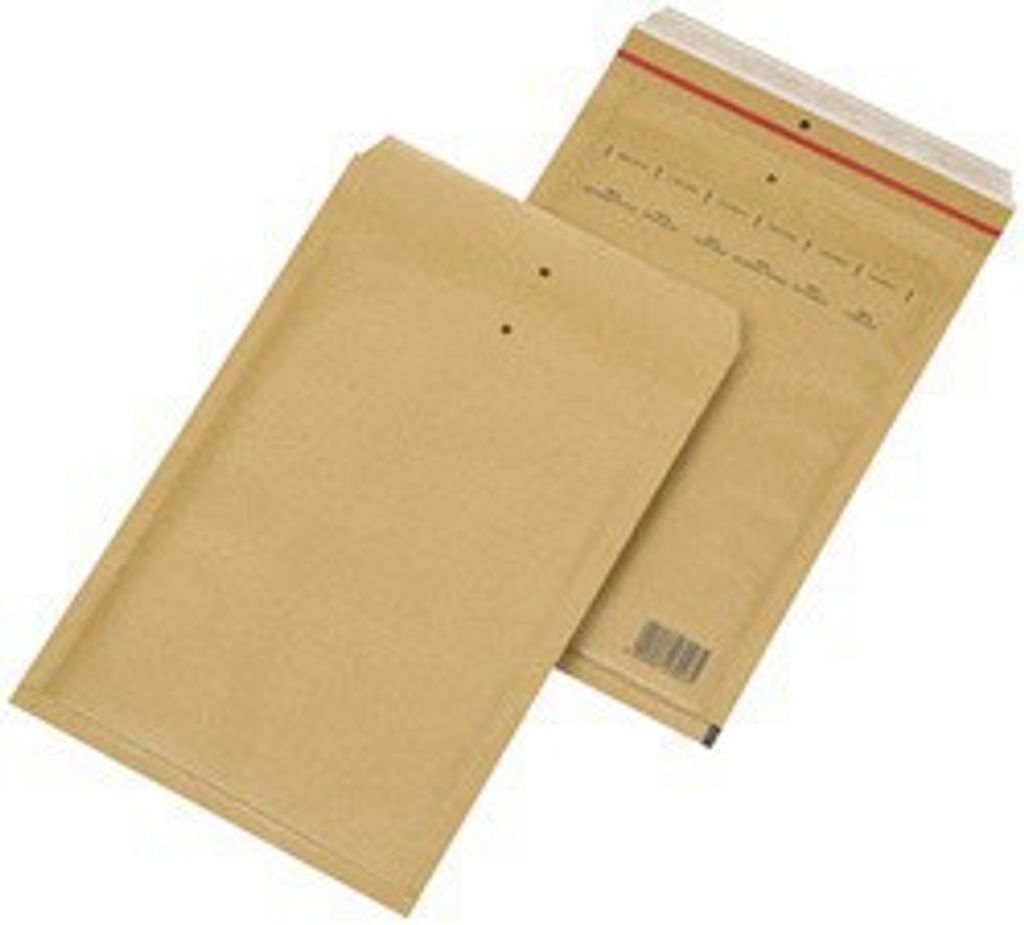 MAILmedia Luftpolster Versandtaschen Typ E15 braun 17 g 240 x 275 mm 100 Stück
