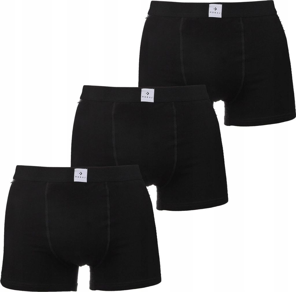 Herren-Boxershorts aus Baumwolle, 3er-Pack, MORAJ L Produktbild 