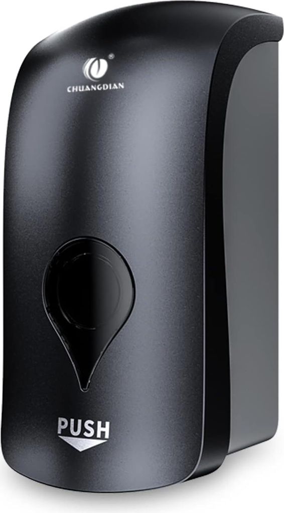 Schuimende Zeepdispenser - Wandmontage - Badezimmer & Küche - 1000ML - Schwarz