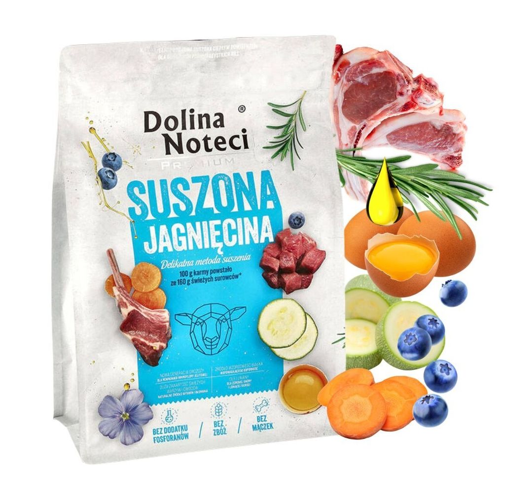 DOLINA NOTECI PREMIUM cibo secco per cani carne di agnello Immagine del prodotto 