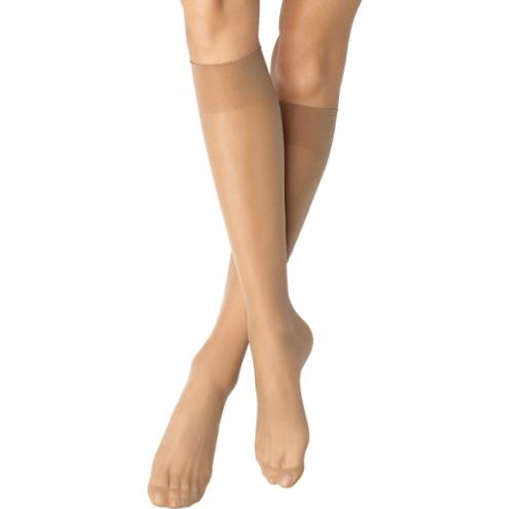 NUR DIE Kniestrümpfe 20 DEN 2er Pack - amber - one size