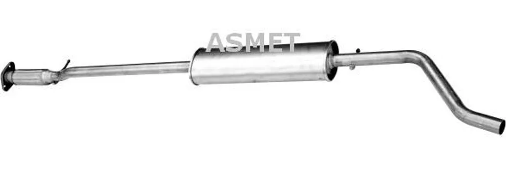 Silencieux central ASMET 16050 compatible Punto | OE 46757979