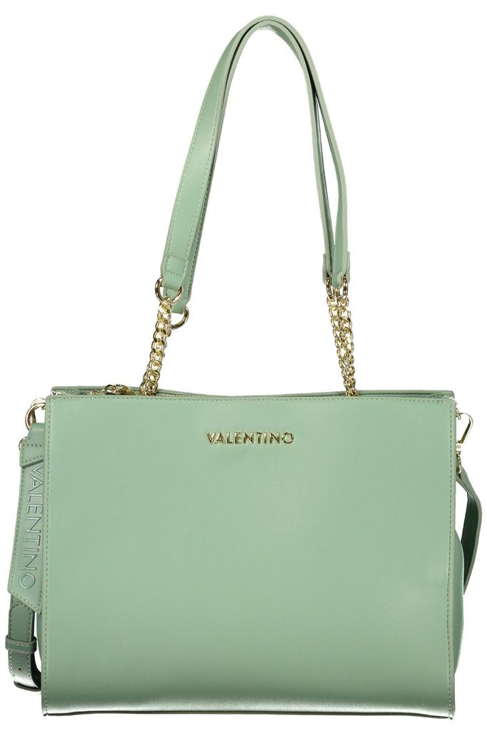 Mario Valentino sac Hira vert, anses chaîne et zip Image du produit 