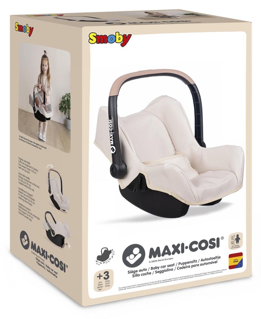 Smoby Jouets Jeu de rôle Poupées Maxi Cosi Siège auto pour Image du produit 