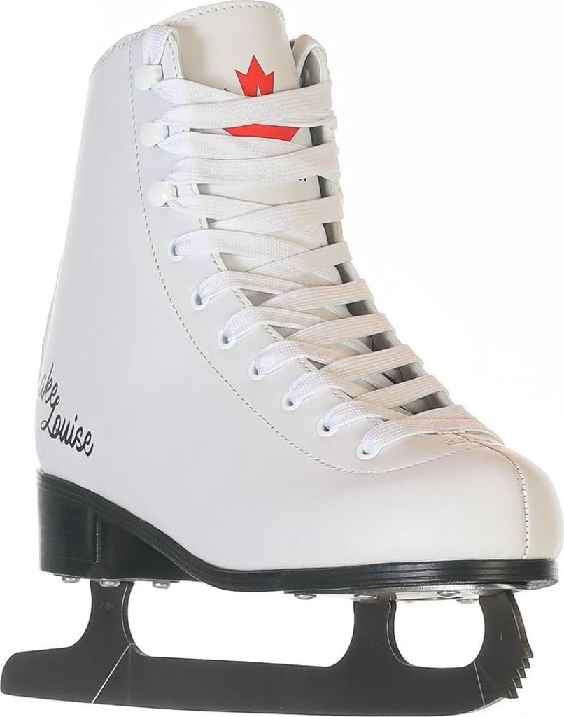 Canstar Kunstlaufschlittschuh Lake Louise Klassisches Design, Wei Eiskunstlauf-Schlittschuhe Damen, Kinder & Anfänger