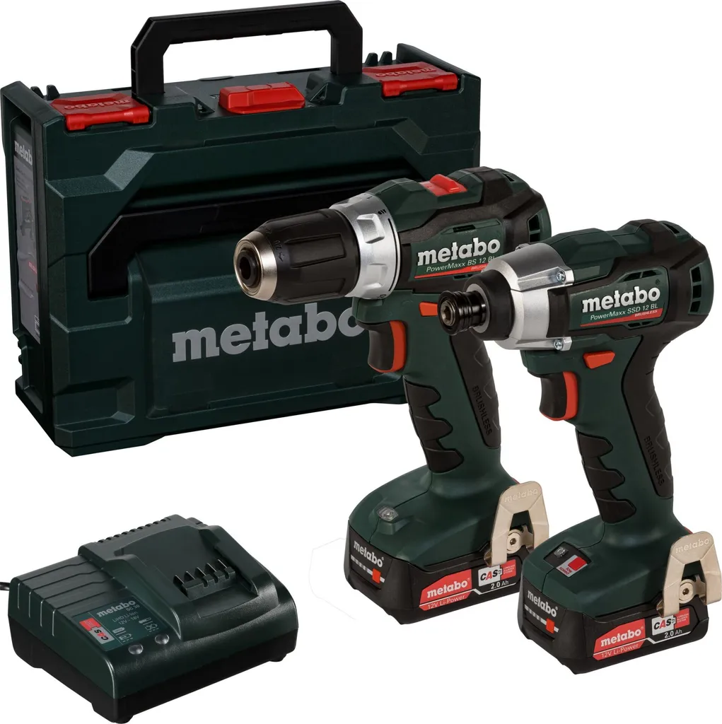 Metabo Combo Set 2.7.3 12 V BS Pack Outillage Ultra Compact et Puissant
