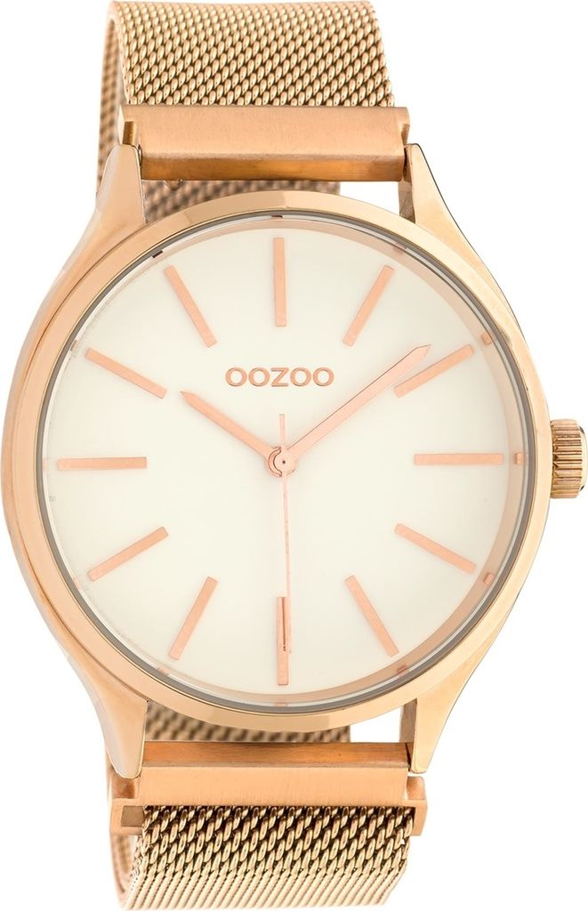 Oozoo Armbanduhr rosegold Metall Timepieces Damen-Herren Analog-Quarzuhr UOC10692