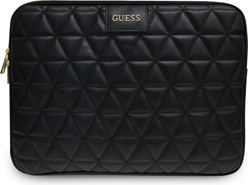 Guess Sleeve GUCS13QLBK 13 pollici Nero Trapuntato - Custodia Laptop Elegante