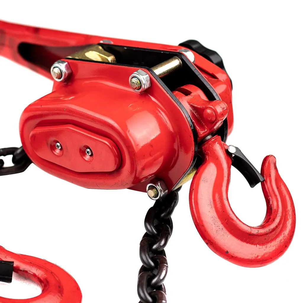 Transpalette manuel 2 tonnes avec palan à chaîne intégré Big Red TRC