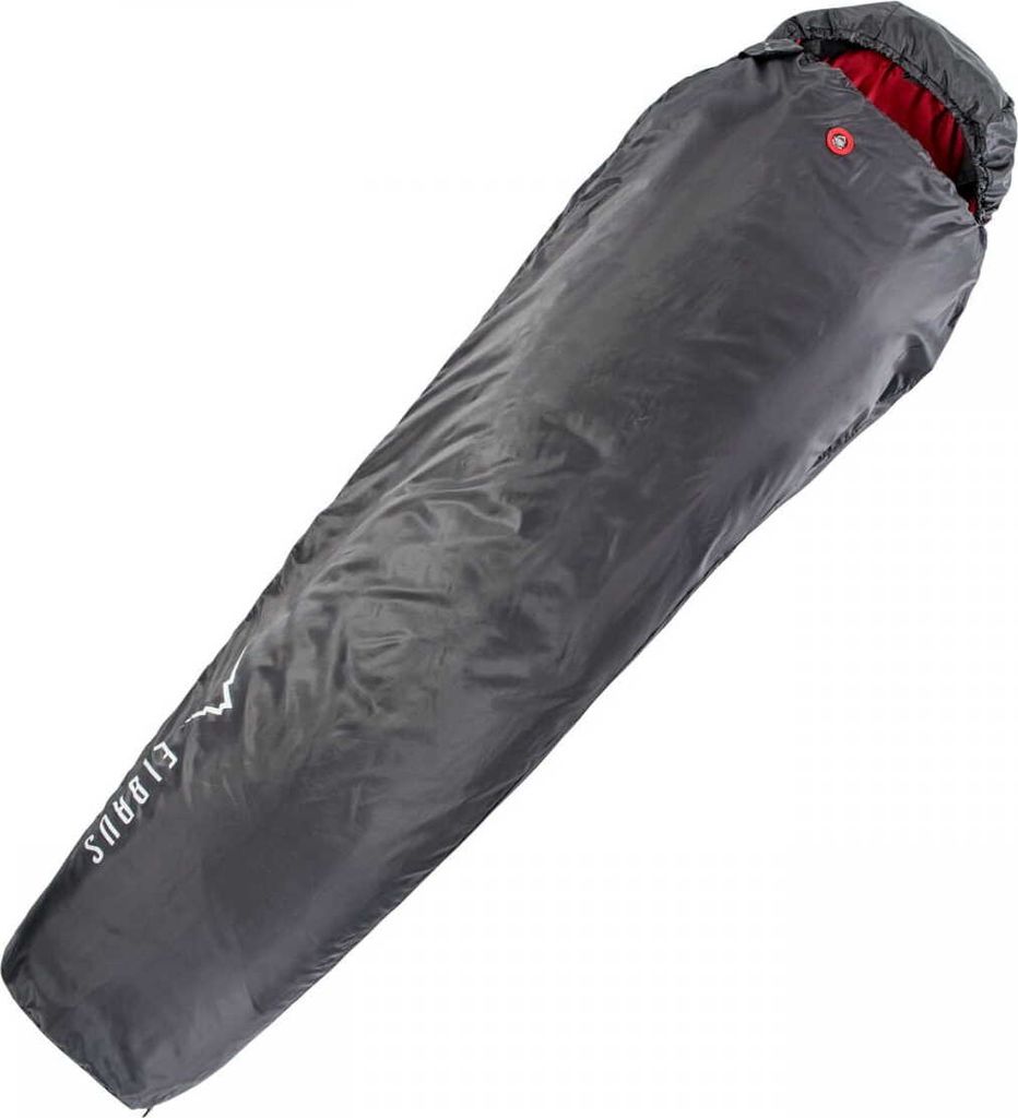Śpiwór Elbrus Carrylight Ii 600 Asphalt/Flame Scarlet Zdjęcie produktu 