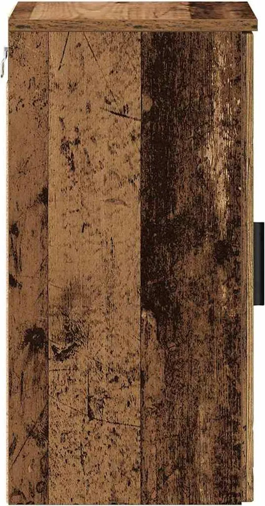Elegante Mobile Bagno Pensile vidaXL Legno Recuperato 30 cm - Design Unico - 7