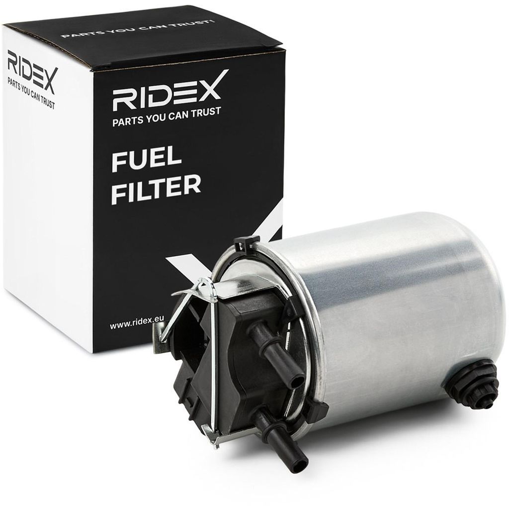 Kraftstofffilter RIDEX 9F0227 Dieselfilter für NISSAN Produktbild 