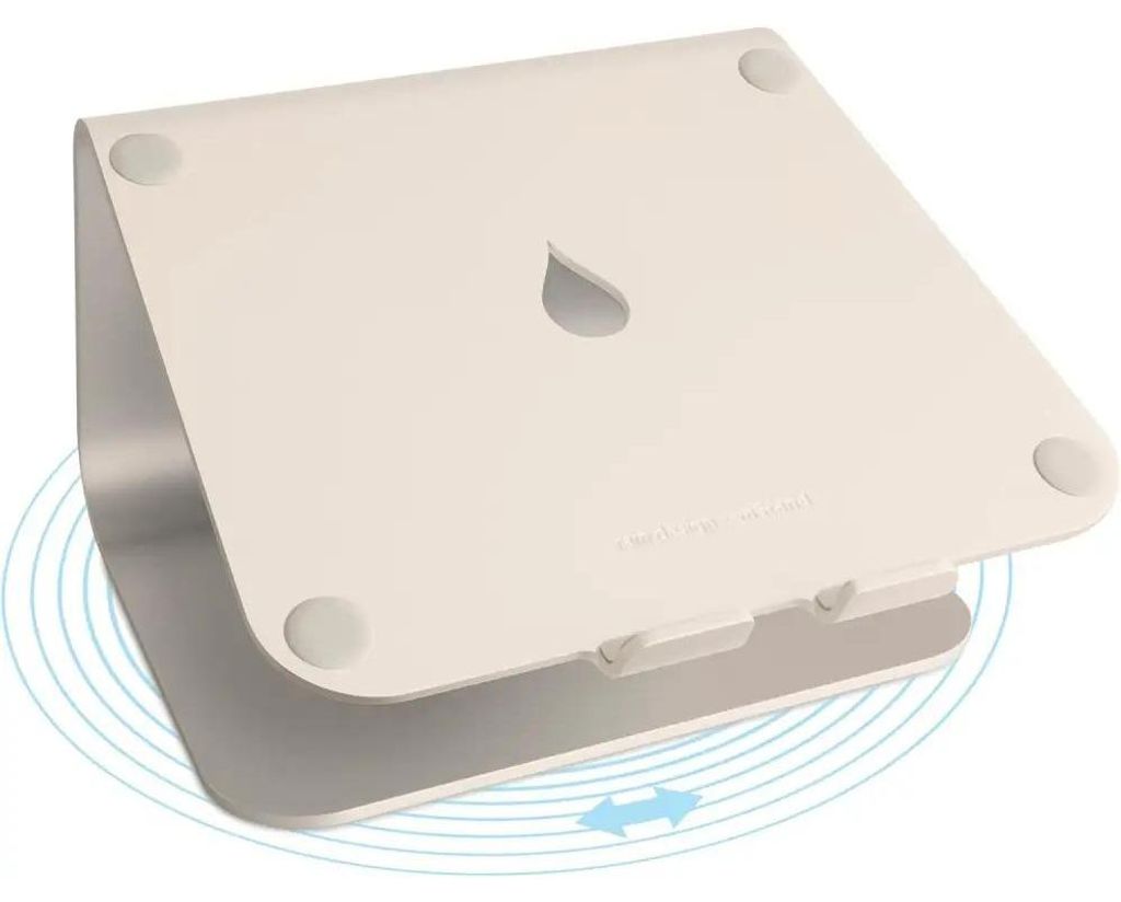 Rain Design mStand360 Laptop Stand m. Swivel, Starlight