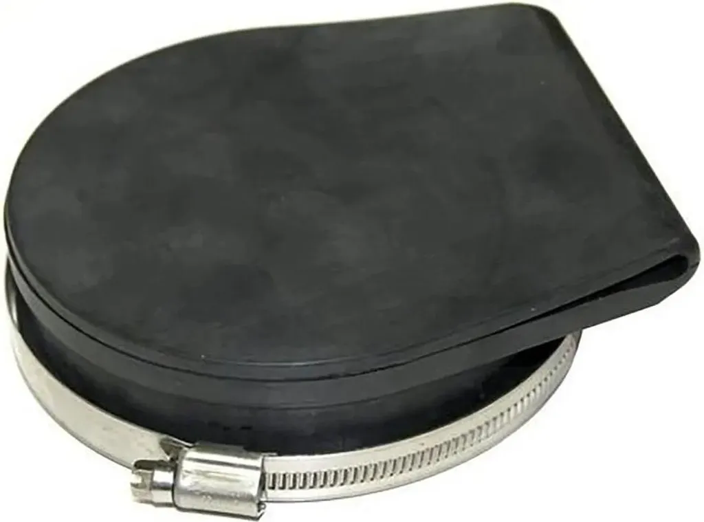 Valvola di protezione scarico Goldenship 101mm Nero - Sicurezza Marina