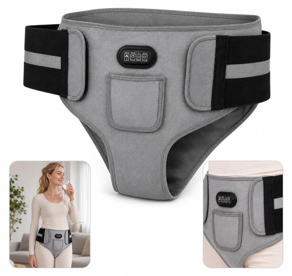 Menstruations-Wärmegurt mit Heizung & Massage, USB-ladbarer Produktbild 